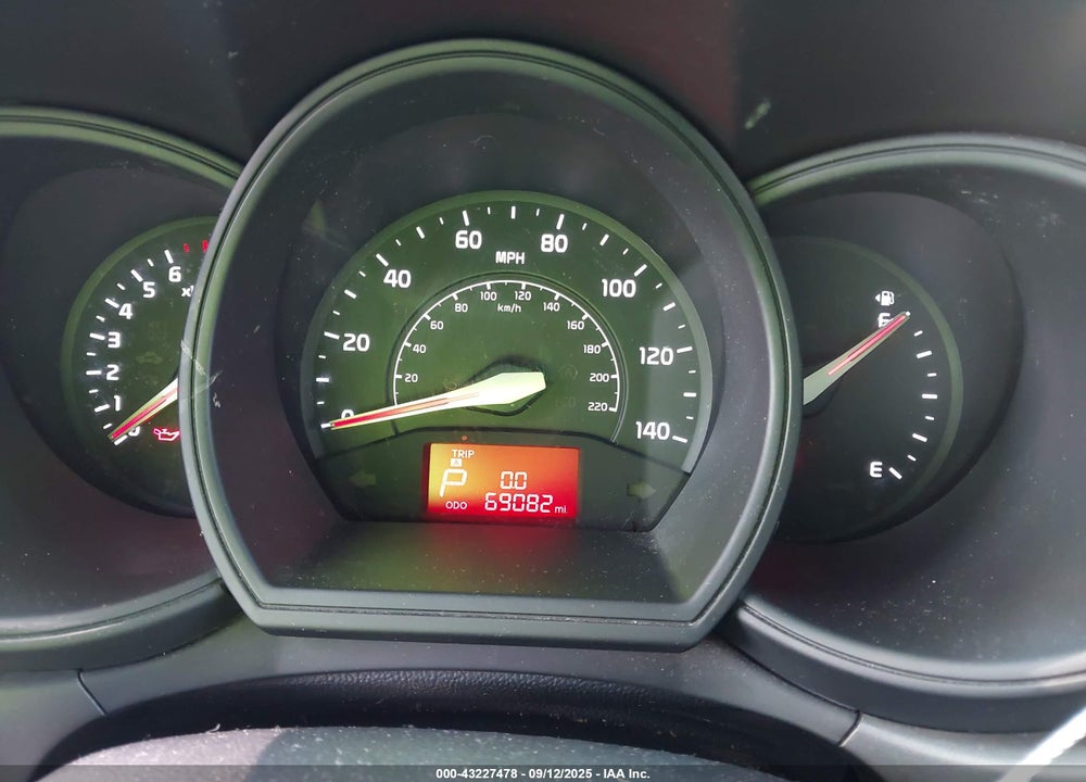 2013 KIA RIO VIN: KNADN5A38D6234220