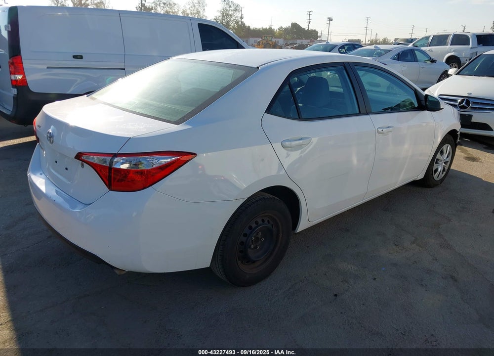 2014 TOYOTA COROLLA VIN: 2T1BURHE6EC208141