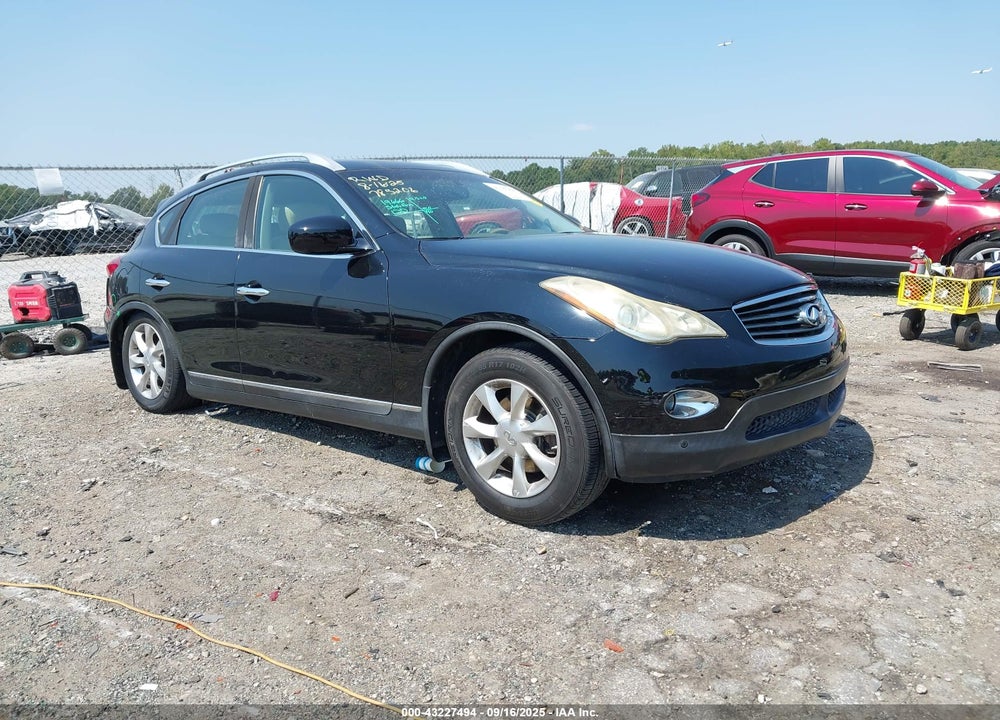 2009 INFINITI EX35 JOURNEY VIN: JNKAJ09E39M900489