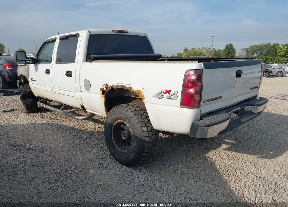 2003 CHEVROLET SILVERADO 2500HD LT VIN: 1GCHK23103F160295
