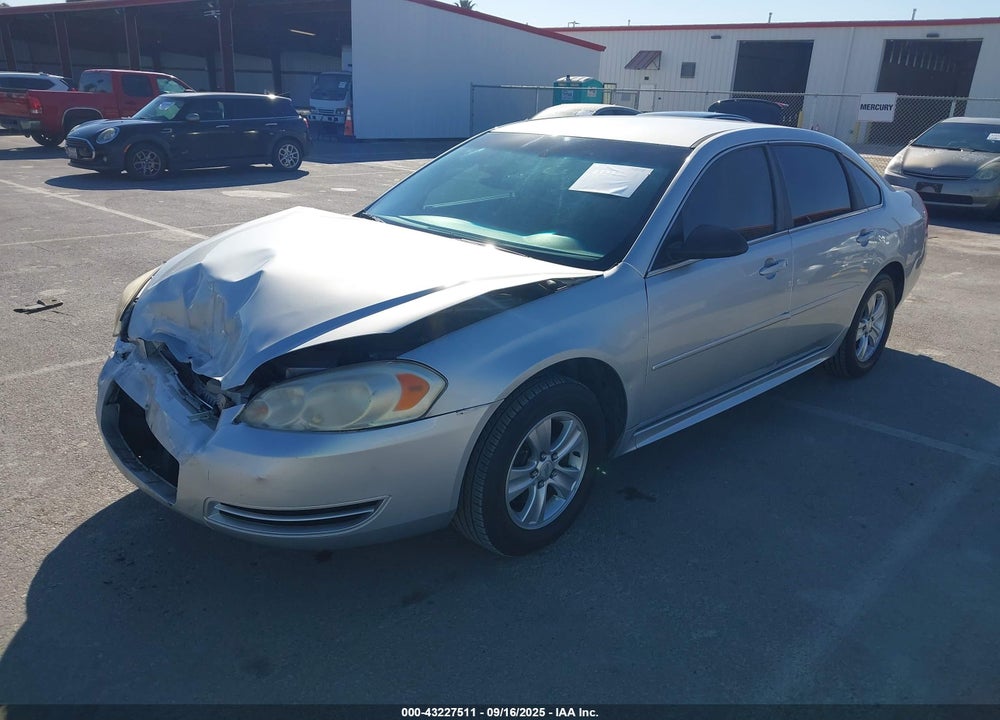 2012 CHEVROLET IMPALA LS VIN: 2G1WF5E36C1154920