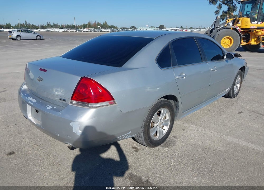 2012 CHEVROLET IMPALA LS VIN: 2G1WF5E36C1154920
