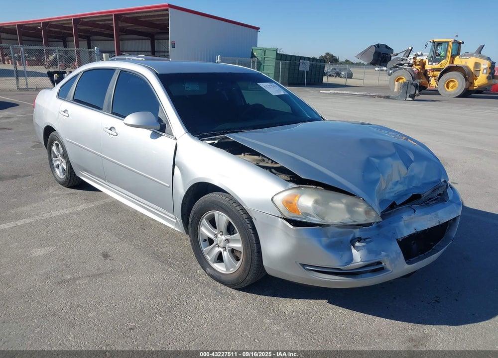 2012 CHEVROLET IMPALA LS VIN: 2G1WF5E36C1154920