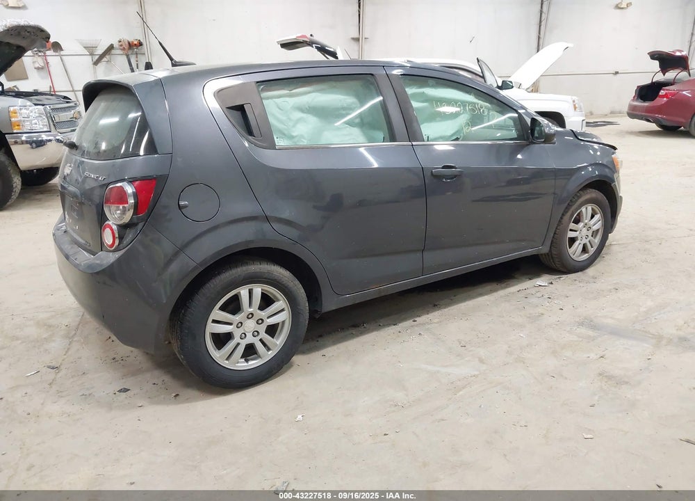 2012 CHEVROLET SONIC VIN: 1G1JC6SH1C4223431