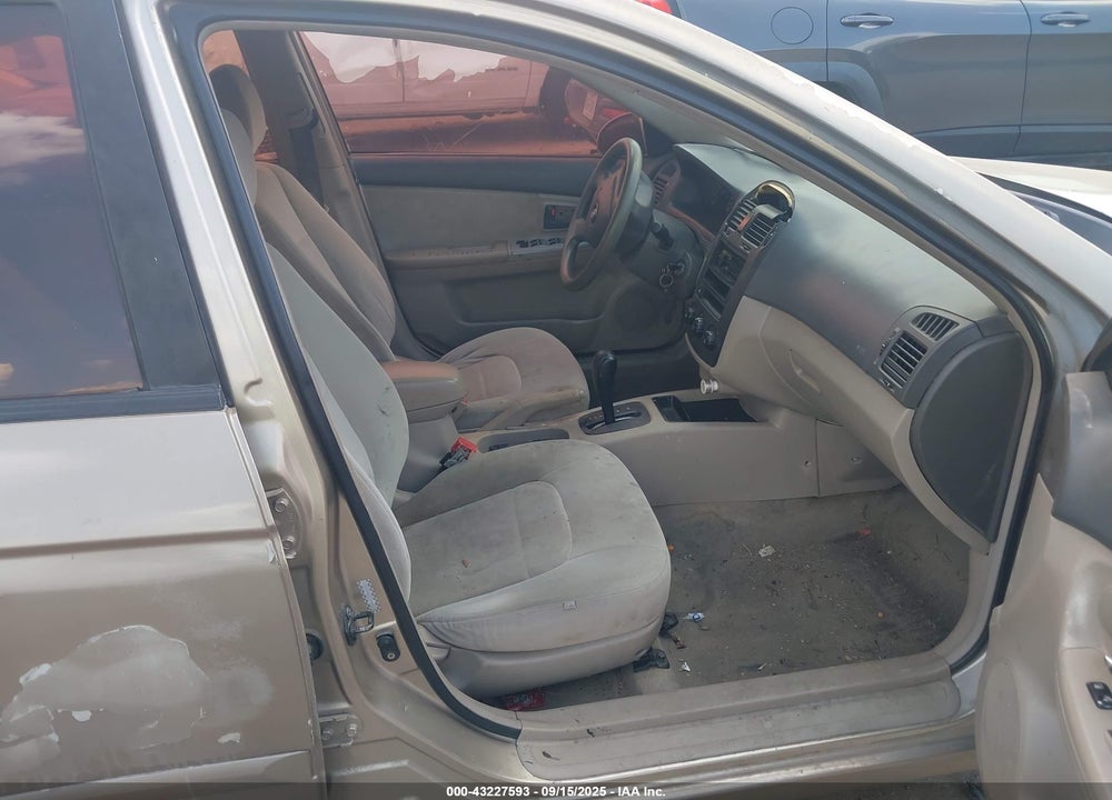 2006 KIA SPECTRA EX/LX/SX VIN: KNAFE121X65357038