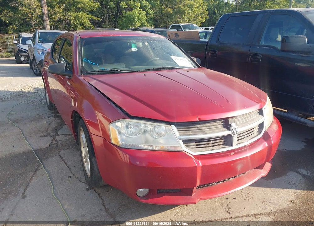 2010 DODGE AVENGER R/T VIN: 1B3CC5FB3AN113750