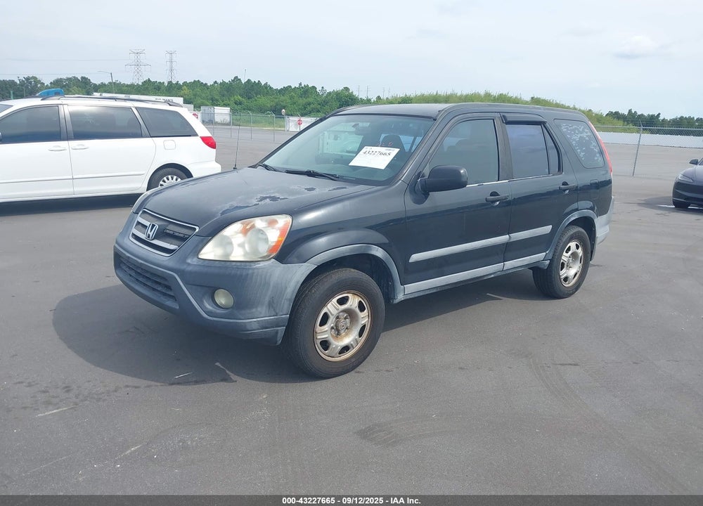 2006 HONDA CR-V LX VIN: SHSRD68516U405236