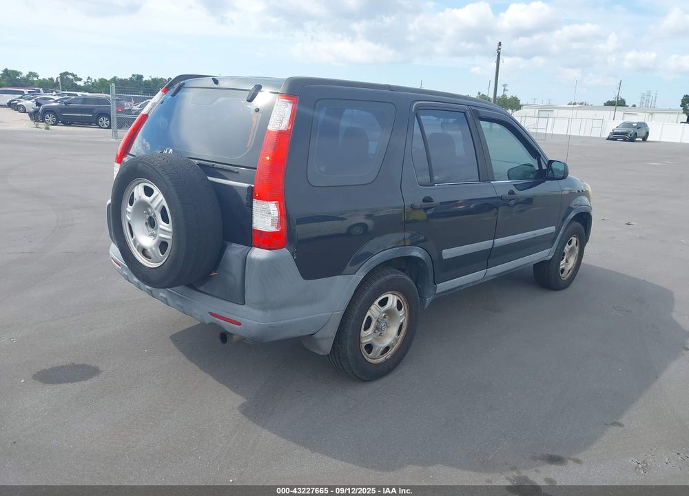 2006 HONDA CR-V LX VIN: SHSRD68516U405236