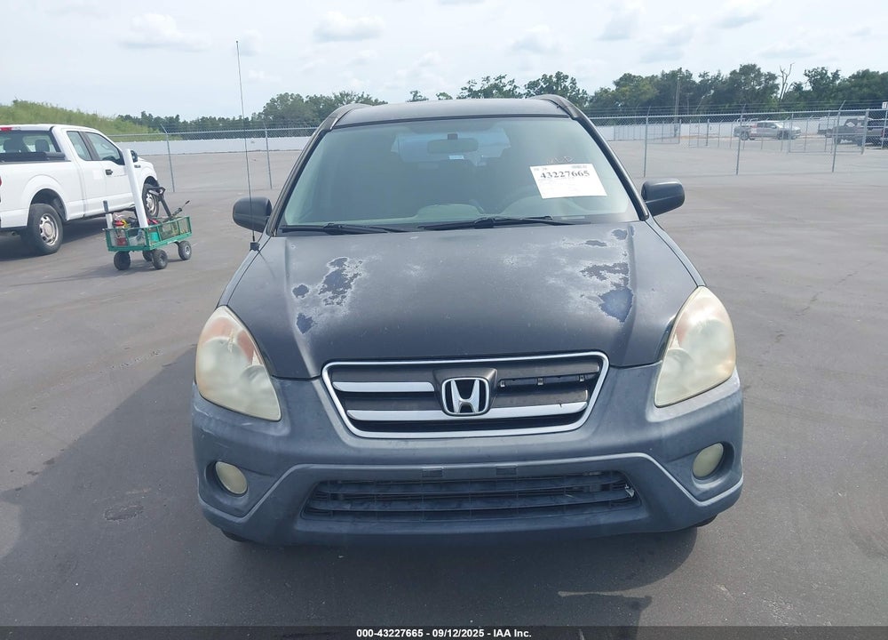 2006 HONDA CR-V LX VIN: SHSRD68516U405236