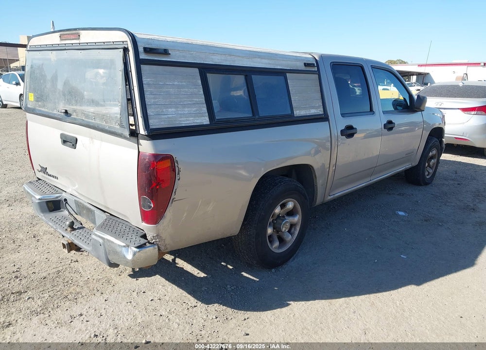 2005 CHEVROLET COLORADO LS VIN: 1GCCS136158154691