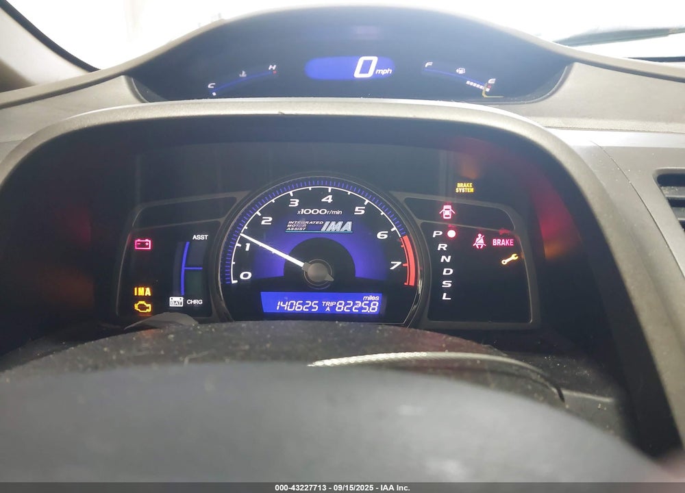 2007 HONDA CIVIC HYBRID VIN: JHMFA36207S015354