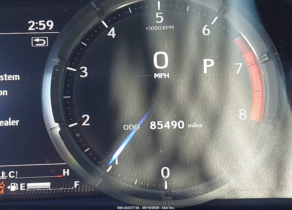 2019 LEXUS ES 350 F-SPORT VIN: 58ABZ1B11KU013494