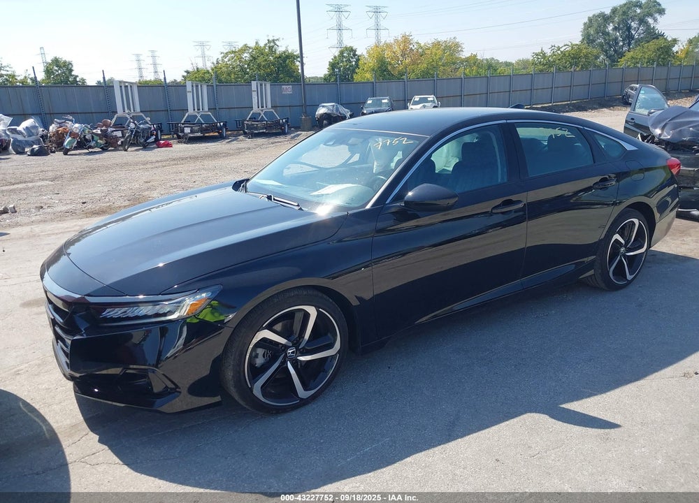 2022 HONDA ACCORD SPORT SPECIAL EDITION VIN: 1HGCV1F46NA001557