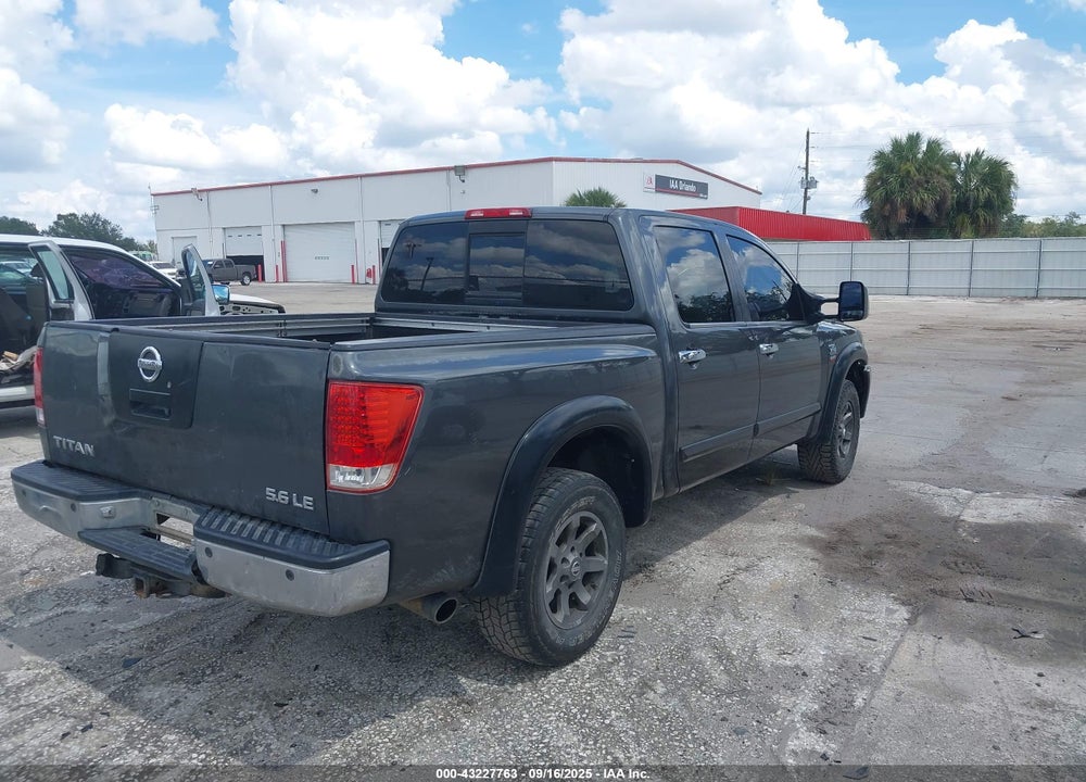 2004 NISSAN TITAN LE VIN: 1N6AA07B24N520148