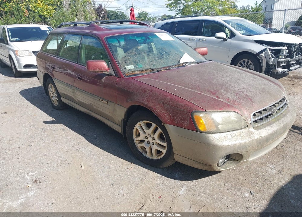 2002 SUBARU OUTBACK LIMITED VIN: 4S3BH686927665230