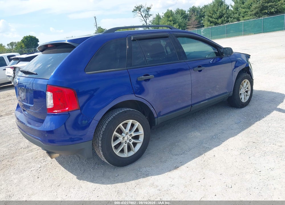 2013 FORD EDGE SE VIN: 2FMDK3GC4DBC29536