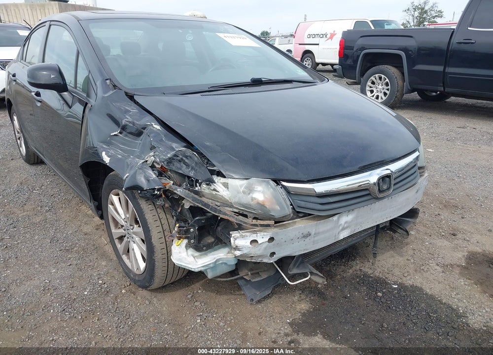 2012 HONDA CIVIC EX VIN: 2HGFB2F83CH314711