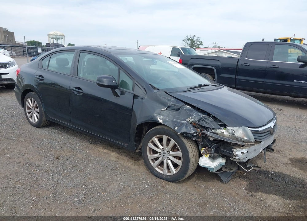 2012 HONDA CIVIC EX VIN: 2HGFB2F83CH314711