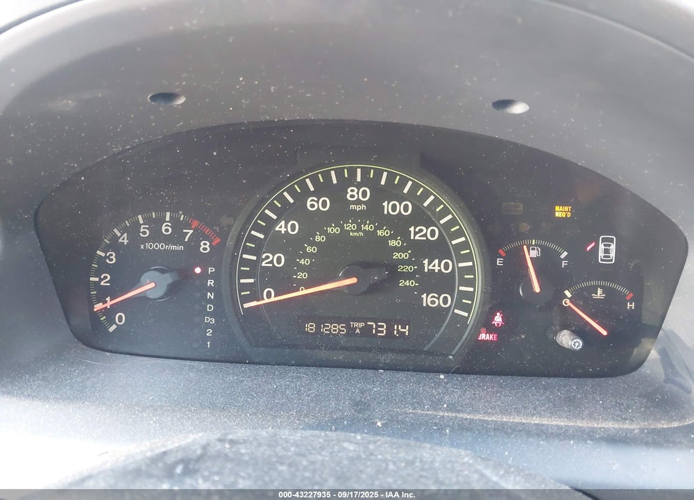 2005 HONDA ACCORD 3.0 EX VIN: 1HGCM66585A075393
