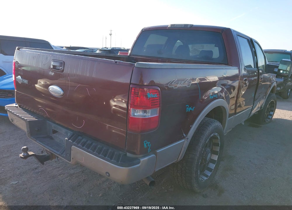 2007 FORD F-150 FX4/LARIAT/XLT VIN: 1FTPW14V47KC53216