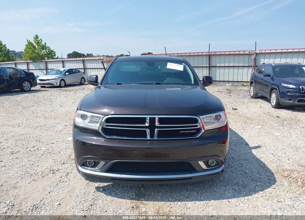 2017 DODGE DURANGO VIN: 1C4RDJAG1HC606494