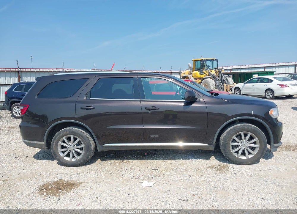 2017 DODGE DURANGO VIN: 1C4RDJAG1HC606494