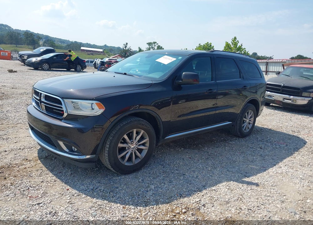 2017 DODGE DURANGO VIN: 1C4RDJAG1HC606494