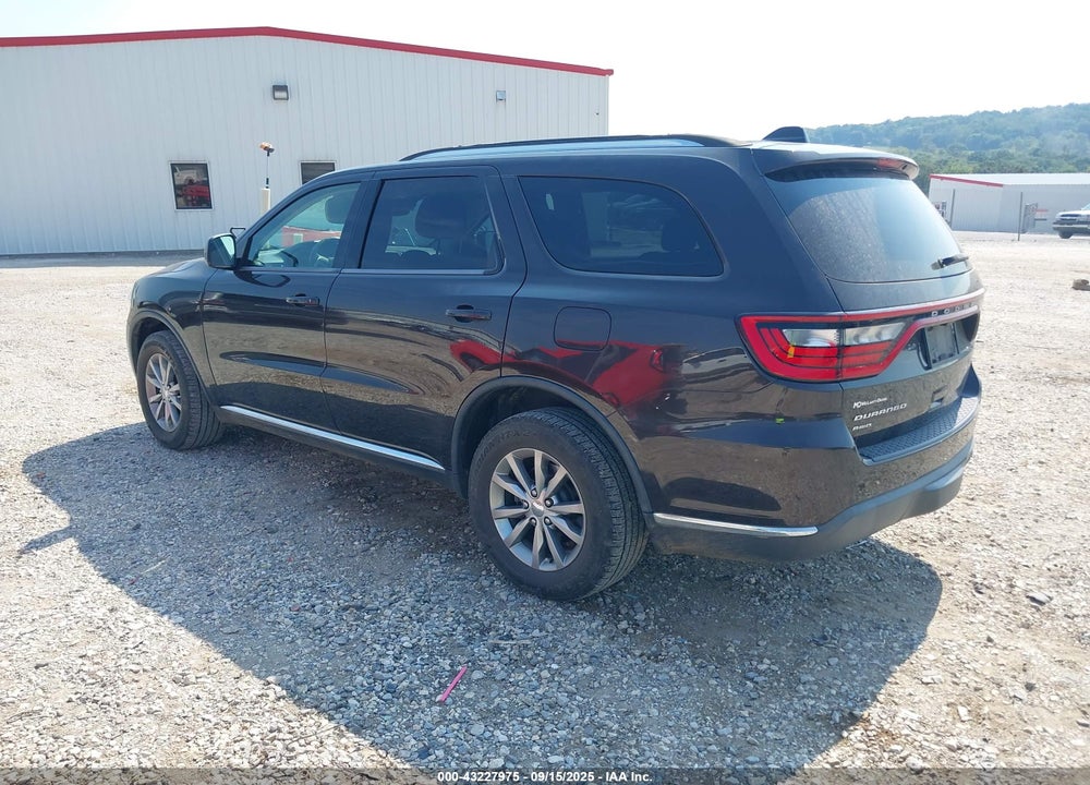 2017 DODGE DURANGO VIN: 1C4RDJAG1HC606494