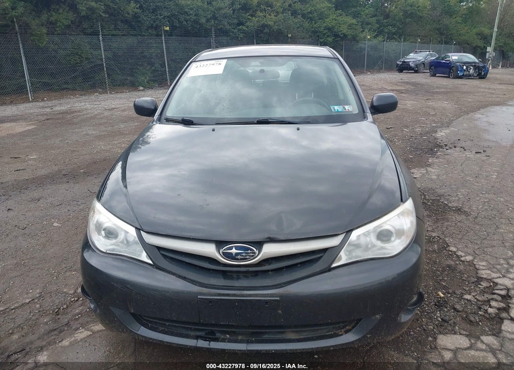 2011 SUBARU IMPREZA 2.5I VIN: JF1GH6A64BH808598