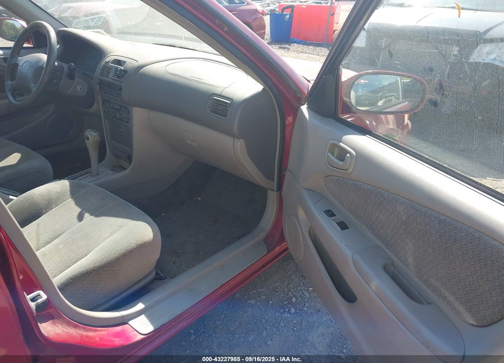 2001 TOYOTA COROLLA VIN: 2T1BR12E31C498862