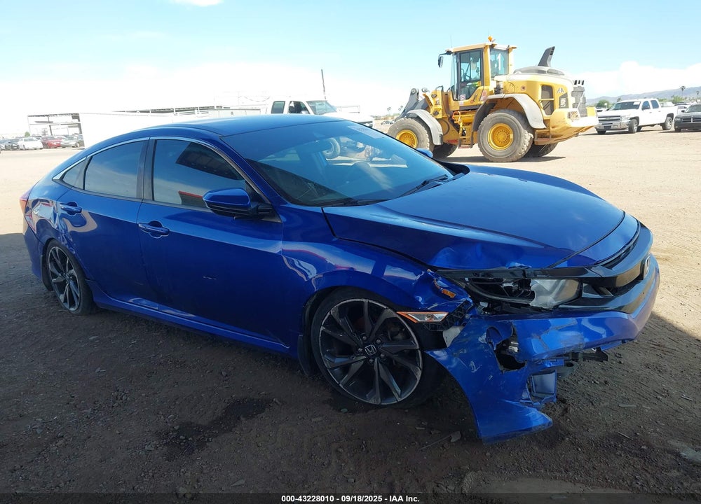 2020 HONDA CIVIC SPORT VIN: 2HGFC2F86LH582214