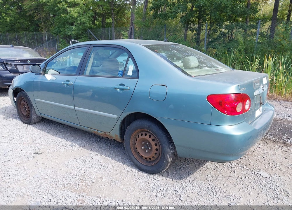 2006 TOYOTA COROLLA LE VIN: 2T1BR30E66C617848