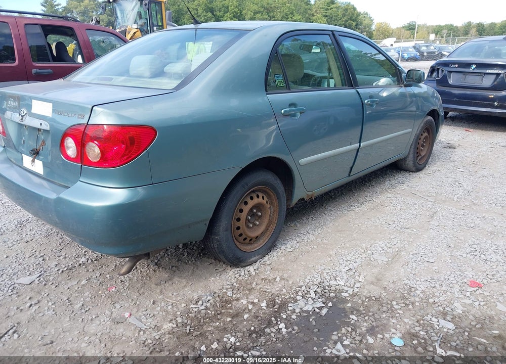 2006 TOYOTA COROLLA LE VIN: 2T1BR30E66C617848