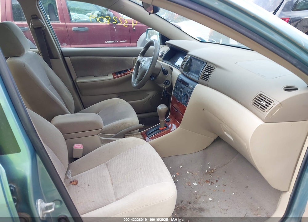 2006 TOYOTA COROLLA LE VIN: 2T1BR30E66C617848