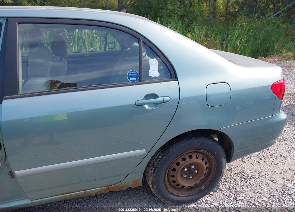 2006 TOYOTA COROLLA LE VIN: 2T1BR30E66C617848