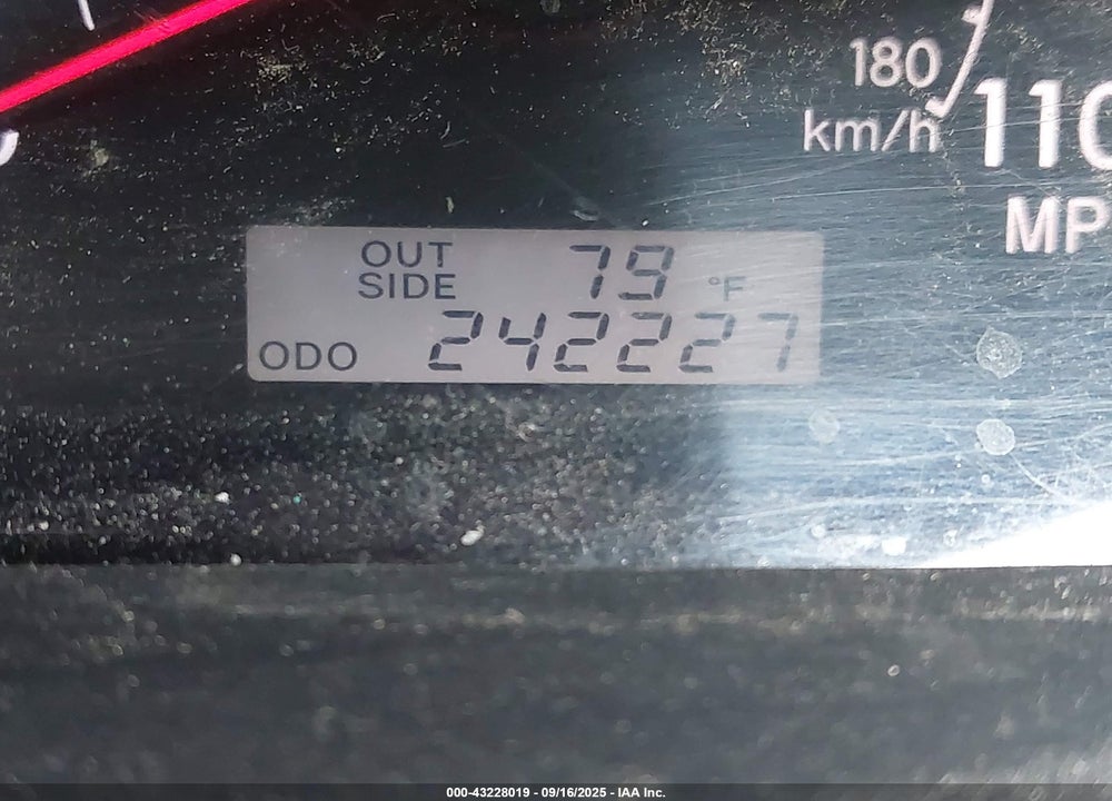 2006 TOYOTA COROLLA LE VIN: 2T1BR30E66C617848