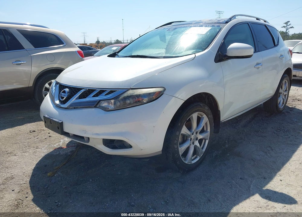 2014 NISSAN MURANO VIN: JN8AZ1MU3EW416453