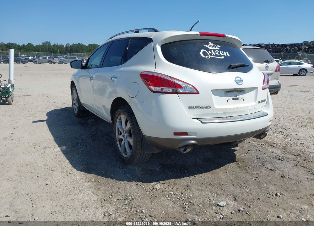 2014 NISSAN MURANO VIN: JN8AZ1MU3EW416453