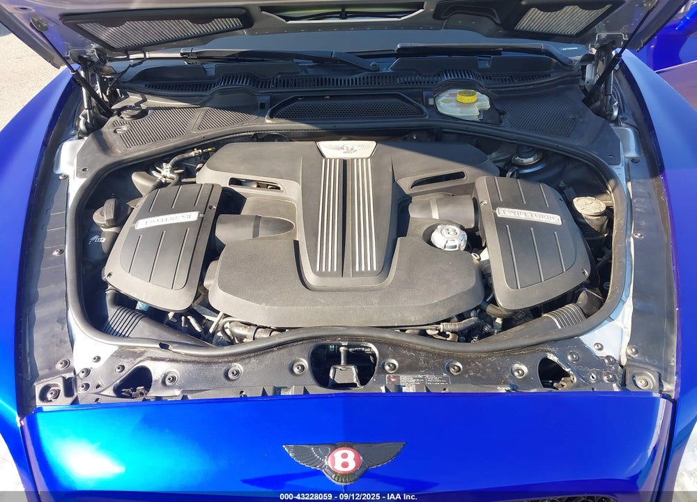 2013 BENTLEY CONTINENTAL VIN: SCBFT7ZA8DC082038