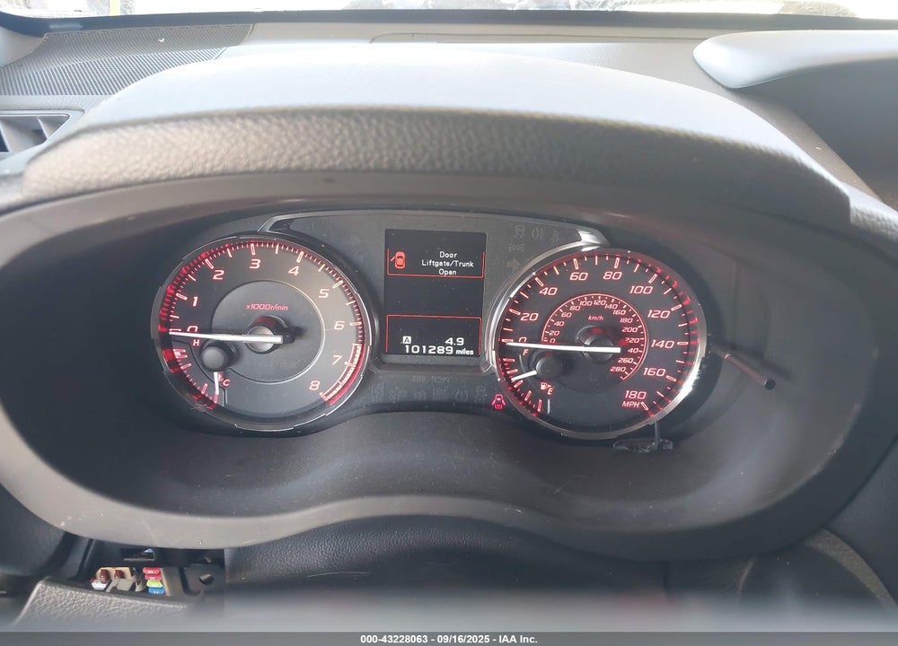 2017 SUBARU WRX VIN: JF1VA1N62H8803952