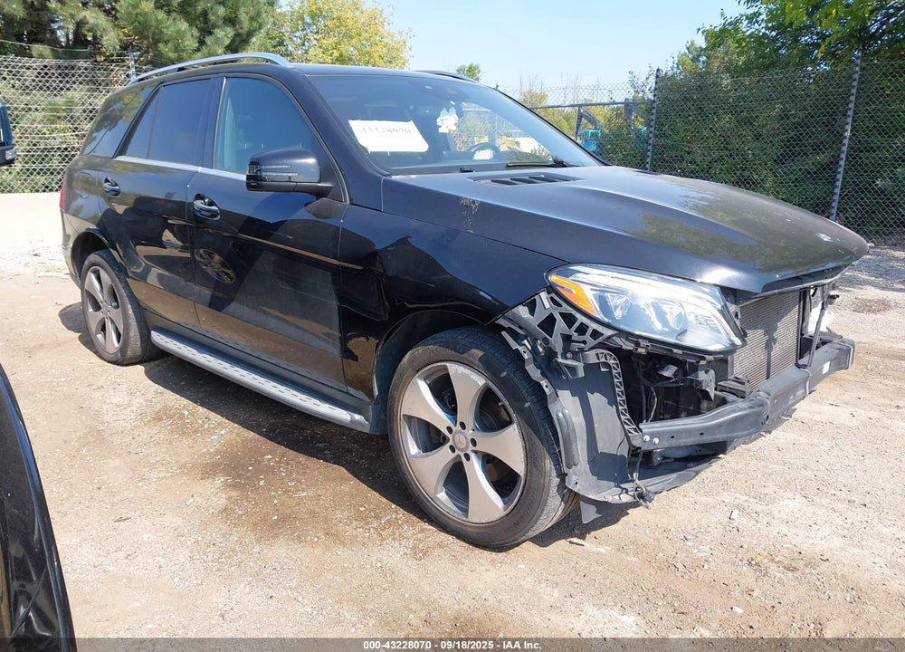 2017 MERCEDES-BENZ GLE 350 4MATIC VIN: 4JGDA5HB9HA901323
