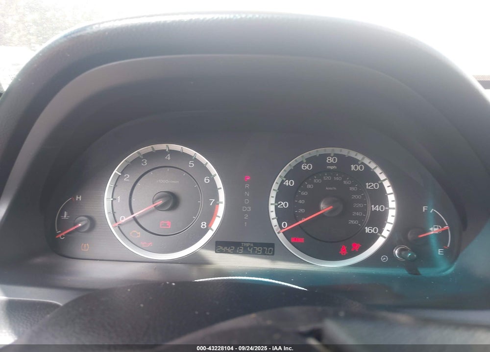 2011 HONDA ACCORD VIN: 1HGCP2F84BA082962