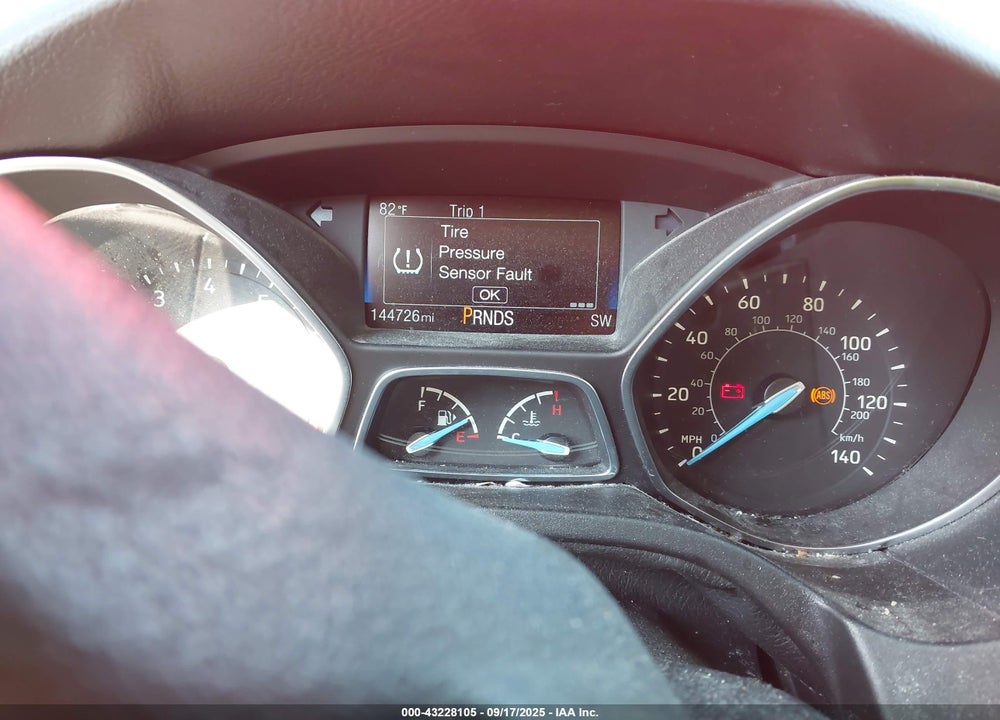 2017 FORD FOCUS VIN: 1FADP3FEXHL274873