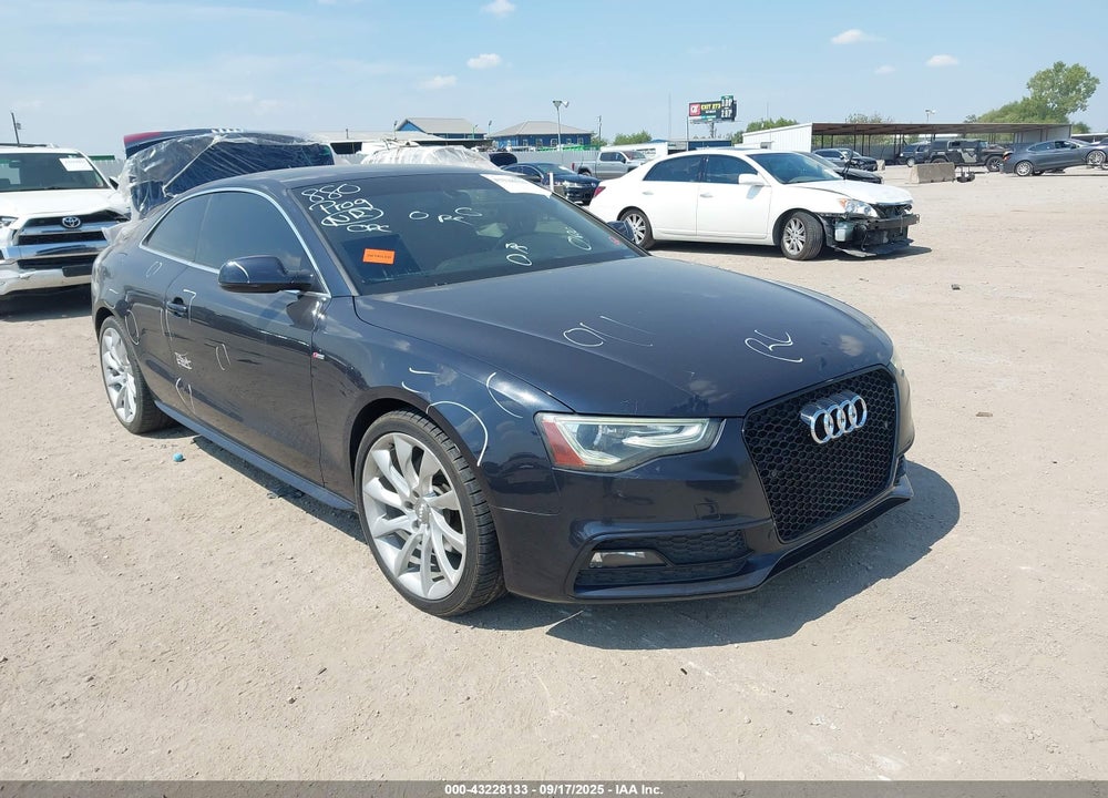 2014 AUDI A5 2.0T PREMIUM VIN: WAUWFAFR0EA033244