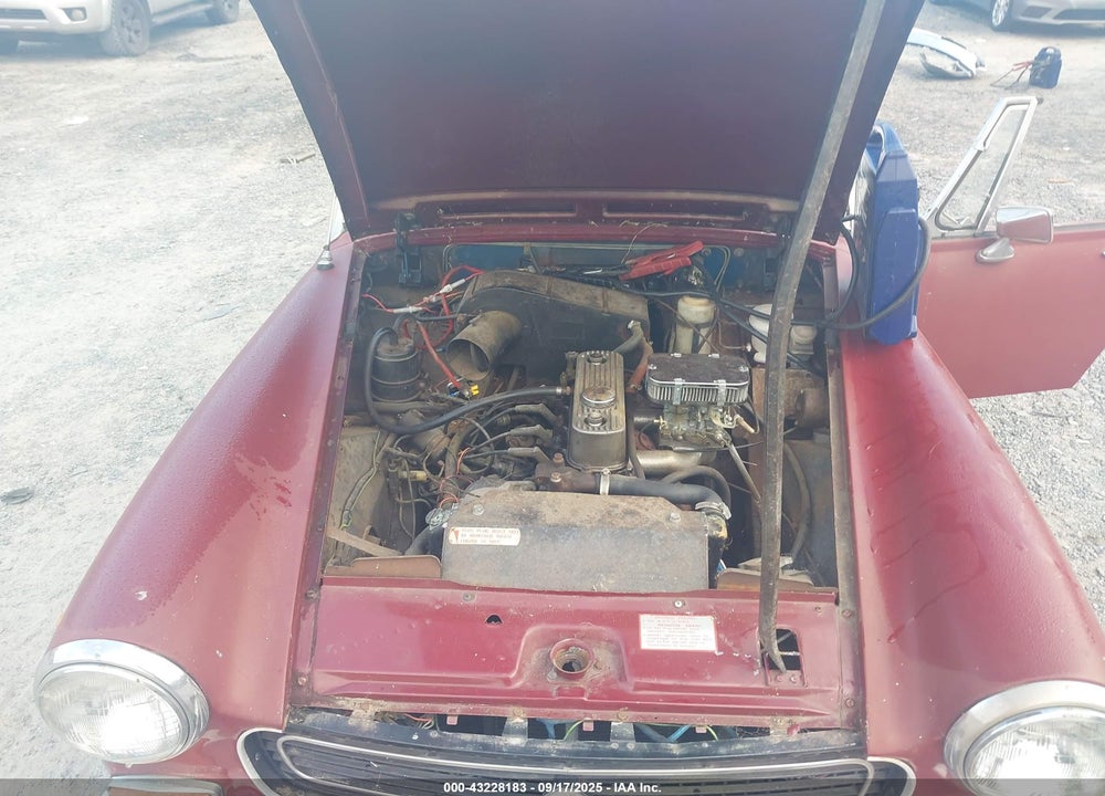 1974 MG MIDGET VIN: GAN5UE152624G
