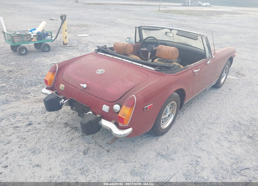 1974 MG MIDGET VIN: GAN5UE152624G
