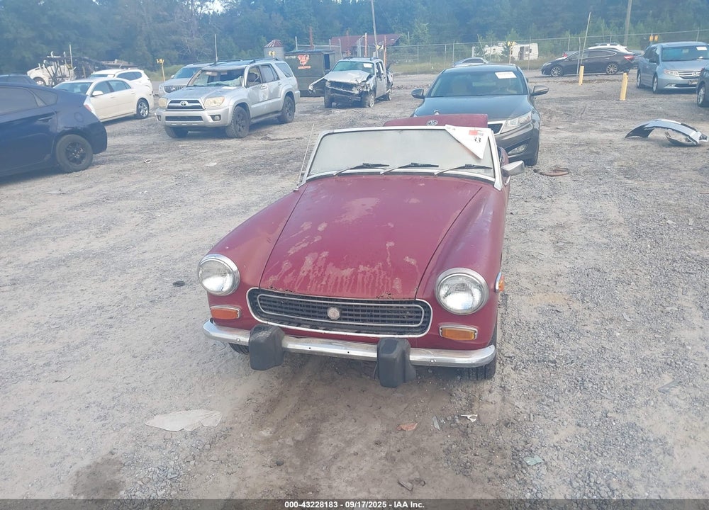 1974 MG MIDGET VIN: GAN5UE152624G
