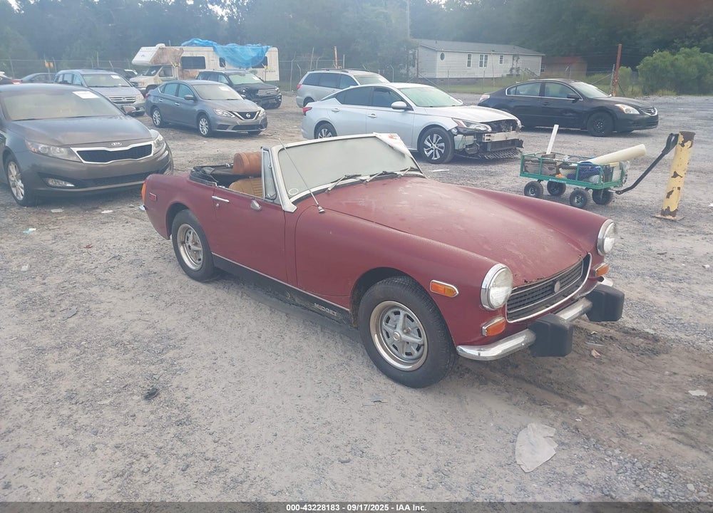1974 MG MIDGET VIN: GAN5UE152624G