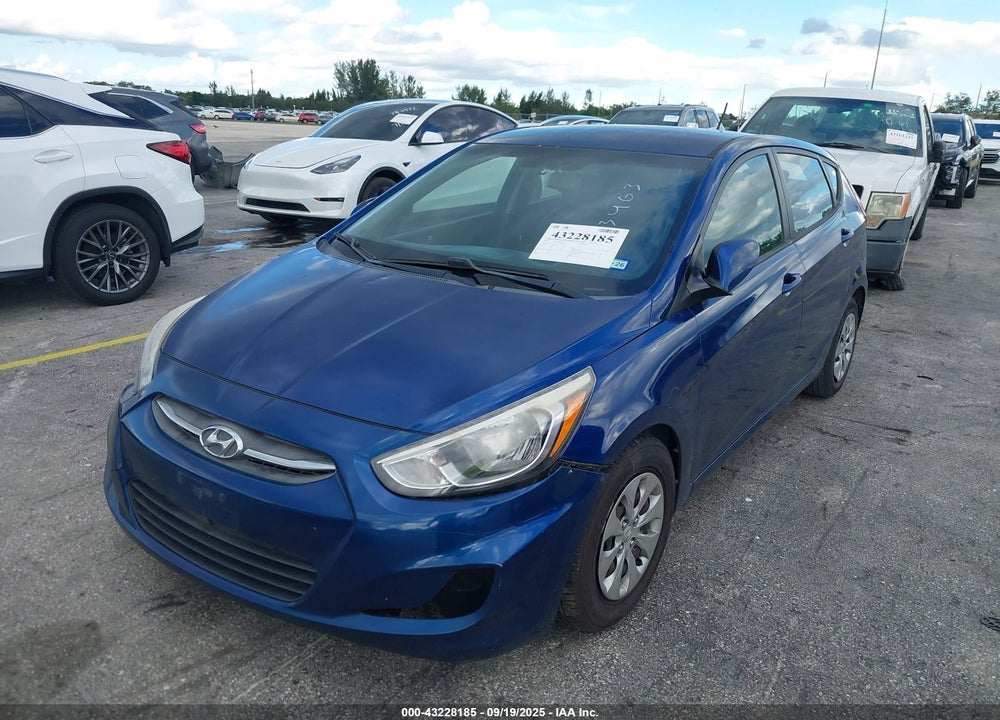 2016 HYUNDAI ACCENT SE VIN: KMHCT5AE1GU263463