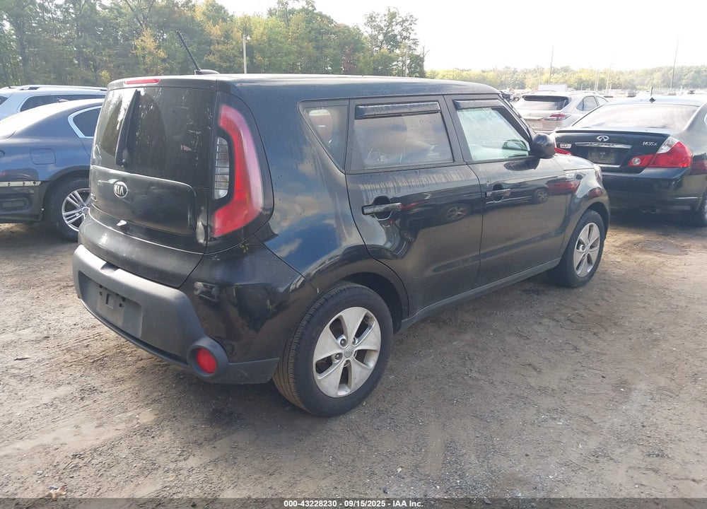 2016 KIA SOUL VIN: KNDJN2A20G7284118